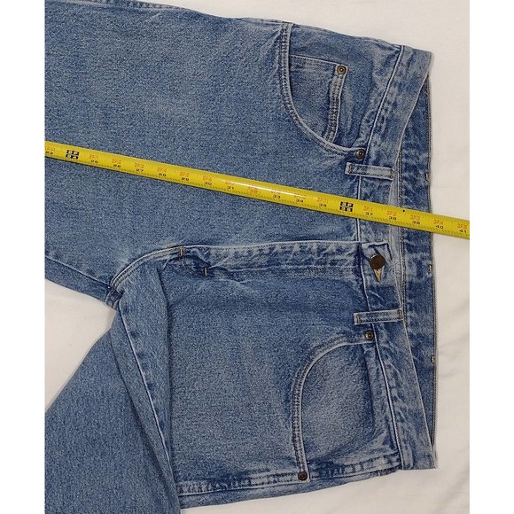 Old Mill 36x28 mens jeans light wash 100% cottom mid rise straight leg BUDGET - Picture 10 of 11